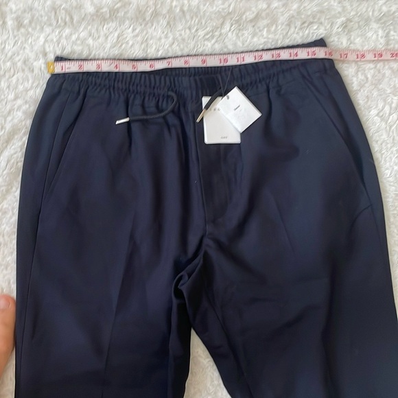 Sandro Black Dress Pants Elegant Straight-Cut Design - Picture 6 of 15